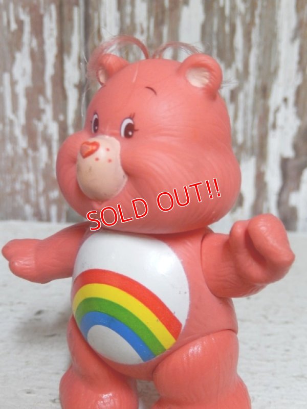 画像2: ct-150811-31 Care Bears / Kenner 80's PVC "Cheer Bear"