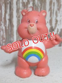 ct-150811-31 Care Bears / Kenner 80's PVC "Cheer Bear"