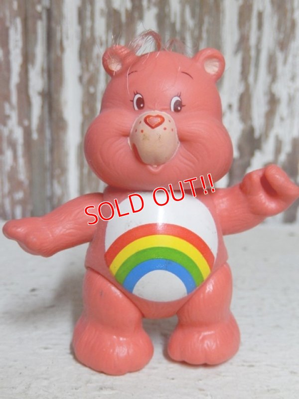 画像1: ct-150811-31 Care Bears / Kenner 80's PVC "Cheer Bear"