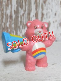 ct-150811-31 Care Bears / Kenner 80's PVC "Cheer Bear"