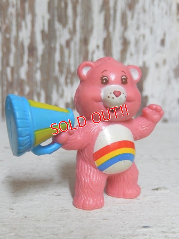 画像1: ct-150811-31 Care Bears / Kenner 80's PVC "Cheer Bear"