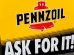 画像2: dp-150811-06 Pennzoil / 90's w-side Metal sign (2)