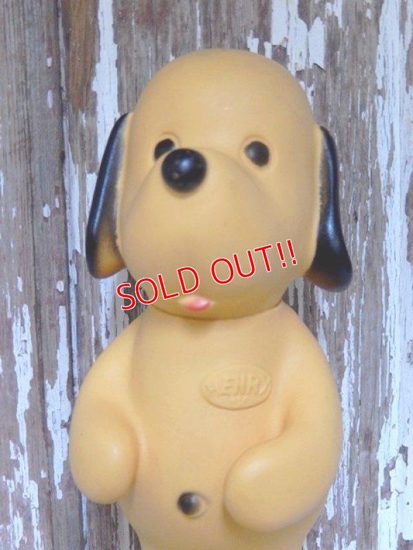 画像2: ct-150818-01 Animal Fair / Henry the Dog 1971 Soft Vinyl Doll