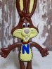 画像2: ct-150818-21 Nestlé / Quik Bunny 80's-90's Bendable Figure (2)