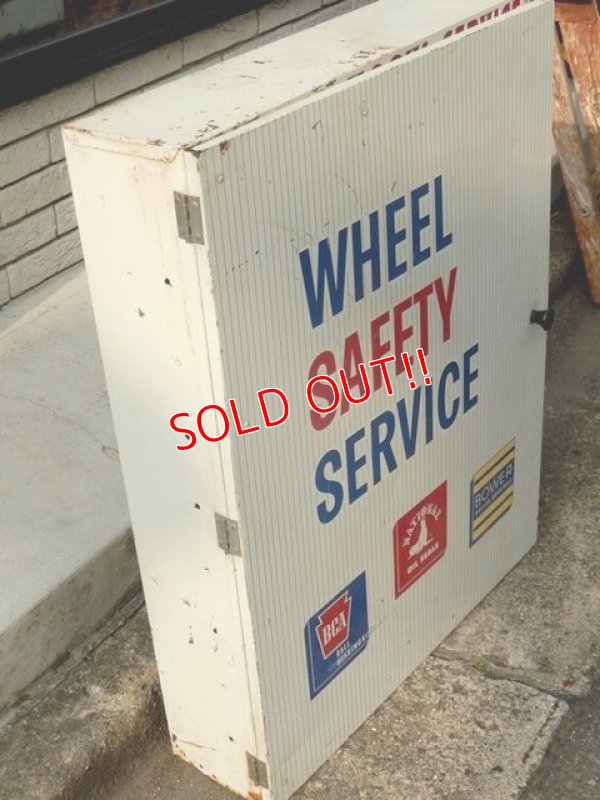 画像4: dp-150819-04 Wheel Safety Service / Vintage Cabinet