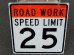 画像1: dp-150811-13 Road sign "SPEED LIMIT 25" (1)