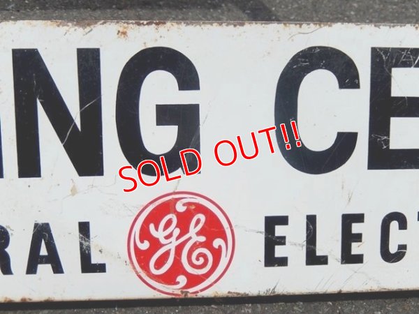 画像4: dp-150811-04 General Electric / 60's Lightning Center w-side sign