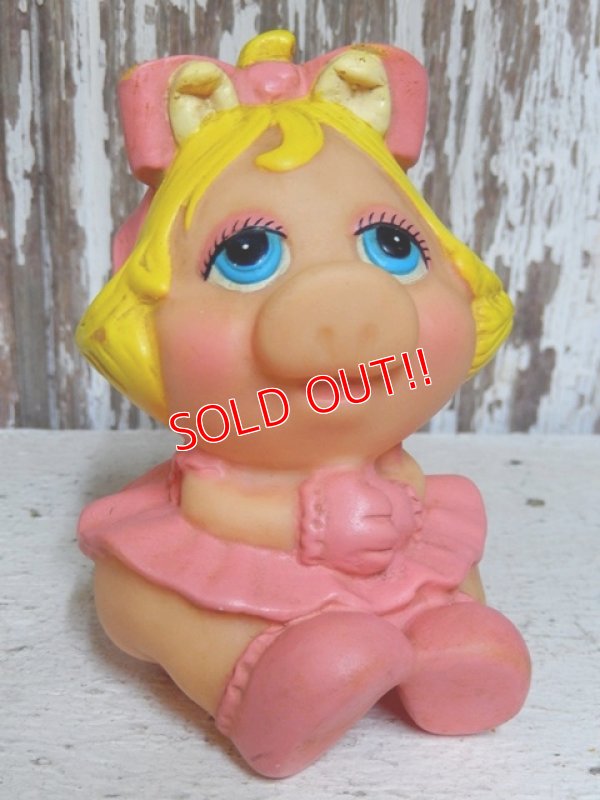 画像1: ct-150811-24 Baby Miss Piggy / 80's Soft Vinyl Doll
