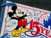 画像2: ct-150825-14 Mickey Mouse / Walt Disney World 15 years 80's Pennant (2)