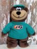 画像1: ct-150825-02 A&W / Great Root Bear 1998 mini Plush doll (1)