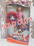ct-150825-09 Disney Store / Mattel 2004 Mickey Mouse Barbie Doll
