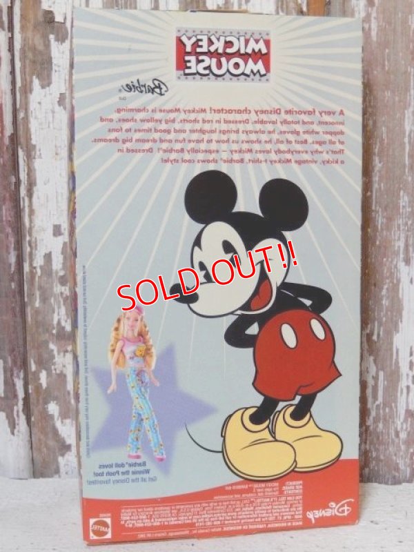 画像5: ct-150825-09 Disney Store / Mattel 2004 Mickey Mouse Barbie Doll