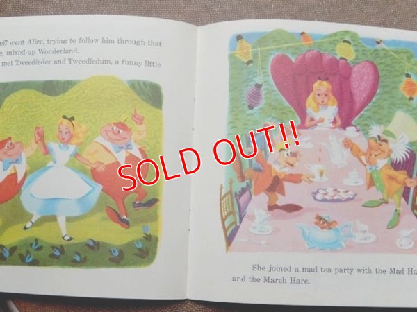 画像6: ct-150818-29 Alice in Wonderland / 60's Record and  Book