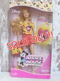 ct-150825-10 Disney Store / Mattel 2004 Minnie Mouse Barbie Doll