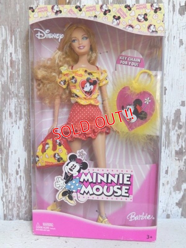画像1: ct-150825-10 Disney Store / Mattel 2004 Minnie Mouse Barbie Doll