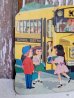 画像4: dp-150617-17 Vintage Cardboard "School Bus" (4)