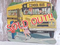 dp-150617-17 Vintage Cardboard "School Bus"