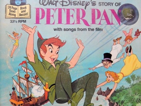画像2: ct-150818-29 Peter Pan / 60's Record and Book