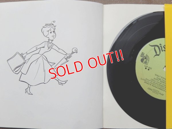 画像7: ct-150818-29 Mary Poppins / 60's Record and Book