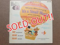 ct-150818-29 Walt Disney's / It's A Small World 60's Record and Book