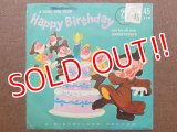 ct-150818-29 Walt Disney's / 60's Happy Birthday Record