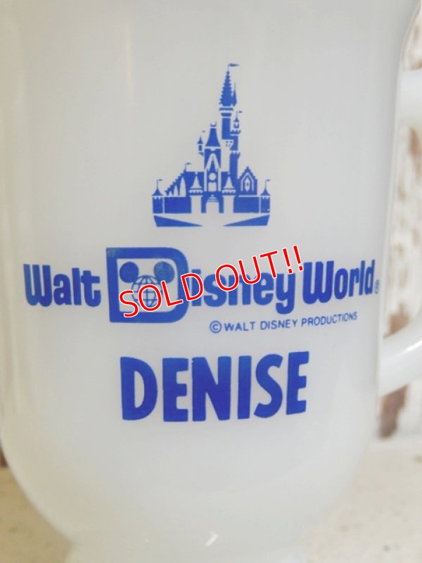 画像2: ct-150825-24 Walt Disney World / 80's Mug "DENISE"