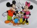 画像2: ct-150901-14 Disneyland / Mickey & Minnie 80's-90's Plastic Plate (2)
