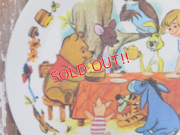 画像2: ct-150901-17 Winnie the Pooh / 70's Plastic Plate