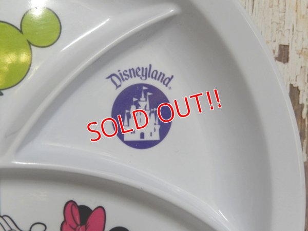 画像4: ct-150901-14 Disneyland / Mickey & Minnie 80's-90's Plastic Plate