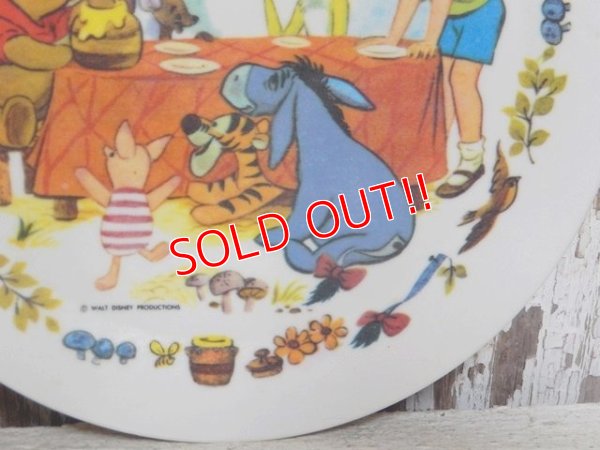 画像4: ct-150901-17 Winnie the Pooh / 70's Plastic Plate