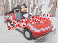 ct-150901-31 Mickey Mouse / 90's Autopia Pullback Car