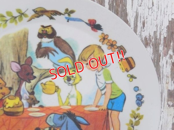 画像3: ct-150901-17 Winnie the Pooh / 70's Plastic Plate