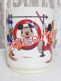 ct-150901-20 Mickey Mouse Club / 70's Plastic Mug