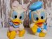 画像1: ct-150901-28 Baby Donald Duck & Daisy Duck / 80's-90's Rubber Toy (1)