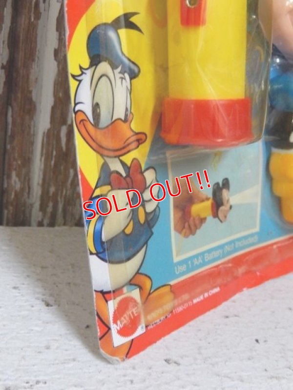 画像4: ct-150825-22 Mickey Mouse & Donald Duck / Mattel 80's Fun Faces Flashlight