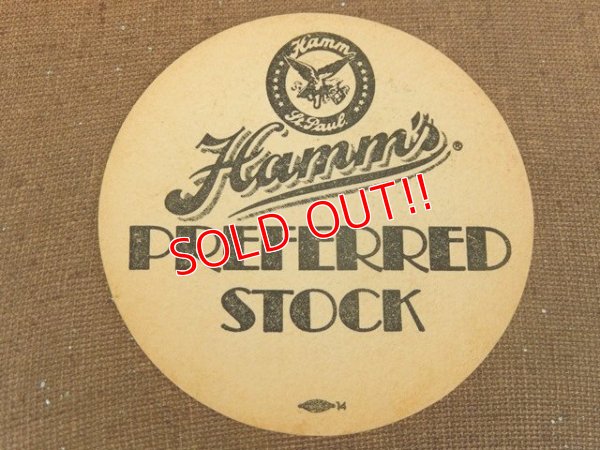画像4: dp-150902-27 Hamm's / Vintage Coaster