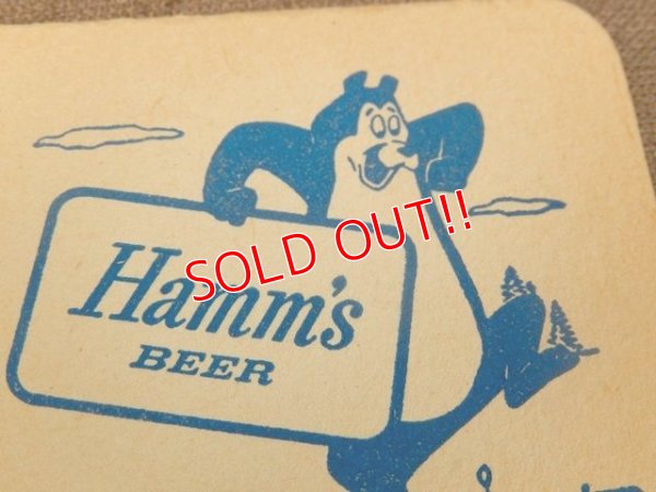 画像2: dp-150902-27 Hamm's / Vintage Coaster