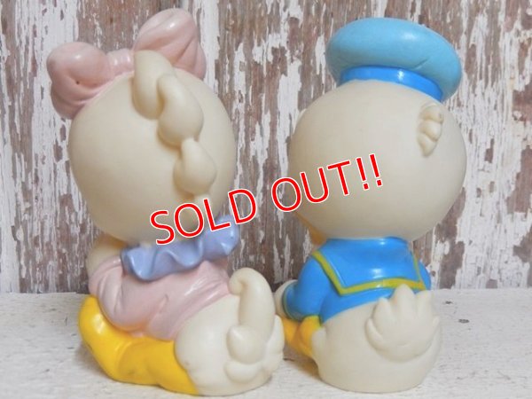 画像5: ct-150901-28 Baby Donald Duck & Daisy Duck / 80's-90's Rubber Toy