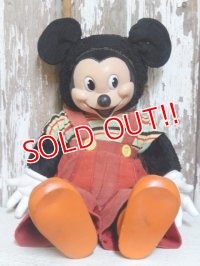 ct-150901-02 Mickey Mosue / Gund 50's Rubber Face Doll