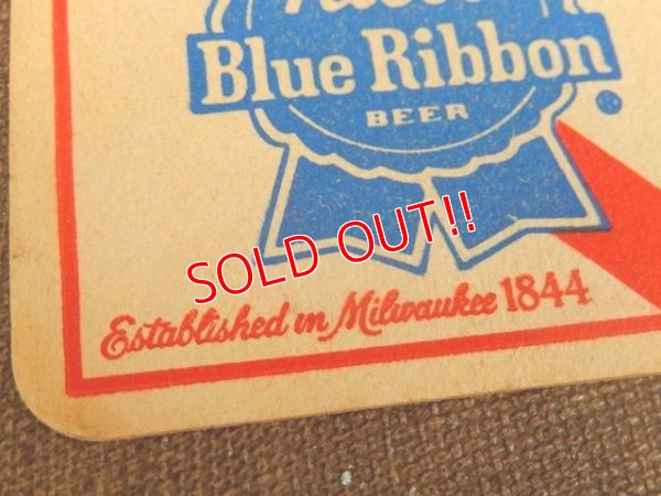 画像3: dp-150902-27 Pabst Blue Ribbon / Vintage Coaster