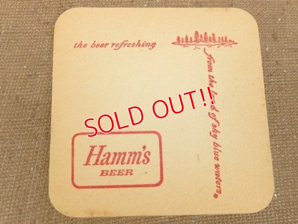 画像4: dp-150902-27 Hamm's / Vintage Coaster