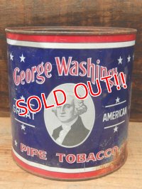 dp-150902-04 George Washington / Vintage Pipe Tobacco Can