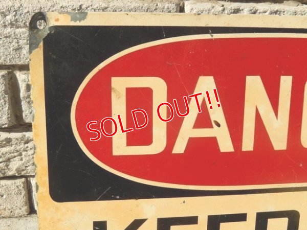 画像2: dp-150902-14 DANGER / Vintage Sign