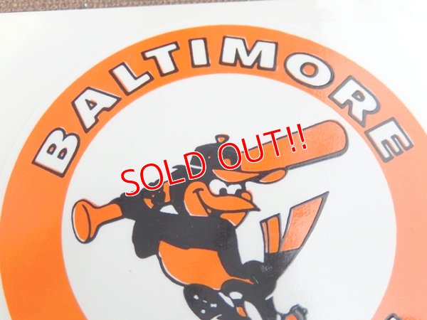 画像2: ct-150701-22 Baltimore Orioles / 80's Window Sticker