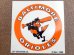 画像1: ct-150701-22 Baltimore Orioles / 80's Window Sticker (1)