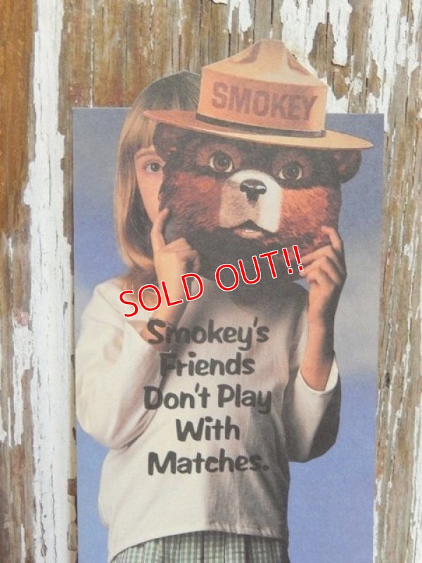 画像2: ct-140715-14 Smokey Bear / 80's Bookmark