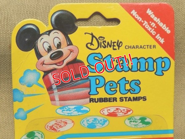 画像4: ct-150901-40 Mickey Mouse / 70's Stamp Pets