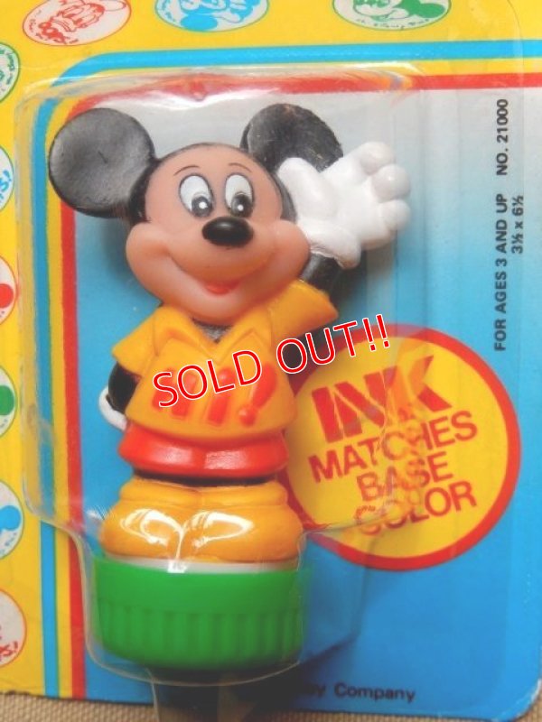 画像2: ct-150901-40 Mickey Mouse / 70's Stamp Pets