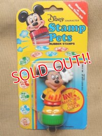 ct-150901-40 Mickey Mouse / 70's Stamp Pets