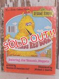 ct-150526-38 Sesame Street / Big Bird's Red Book 70's Little Golden Book